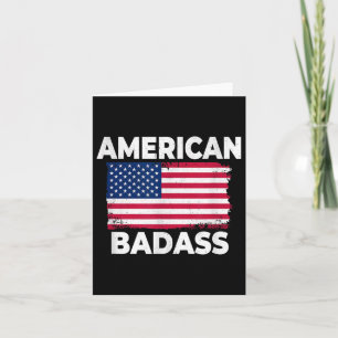 Grappige en patriottische Amerikaanse 4th of July Kaart