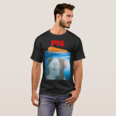 Grappige en Schattigee Cavia Cadeaus voor Varkensl T-shirt (Voorkant volledig)