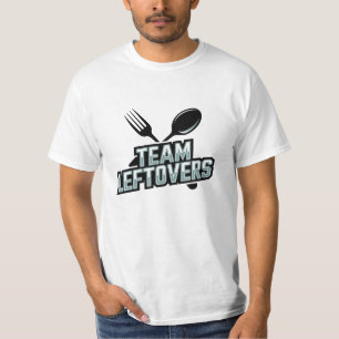Grappige en speelse restjes liefde graphics t-shirt