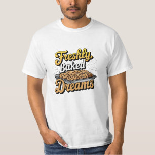 Grappige en zoete Cookie Lover Graphics T-shirt