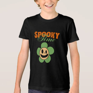 Grappige enge geest bloem ,Enge limoen Tri-Blend Shirt