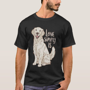 Grappige Engelse Crème Golden Retriever Moeder Vad T-shirt