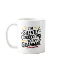 Grappige Engelse leraar: Silent Grammar Design voo