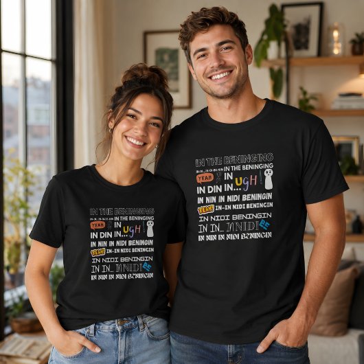 Grappige Engelse Uitspraak In Het Begin T-shirt