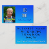 Grappige Entertainer Visitekaartje (Voorkant / Achterkant)