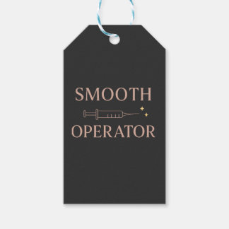 grappige esthetische verpleegster RN Cadeaulabel