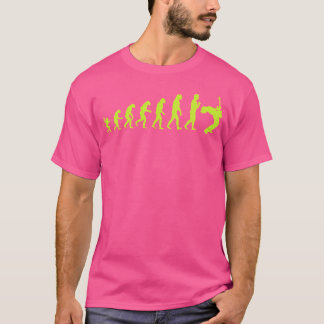 Grappige evolutie van elektrische gitaar t-shirt