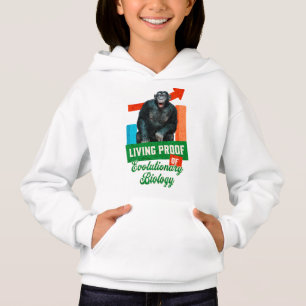 Grappige evolutionaire biologie chimpansee humor