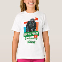 Grappige evolutionaire biologie chimpansee humor