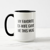 Grappige Ex-Vrouw Mok (Links)