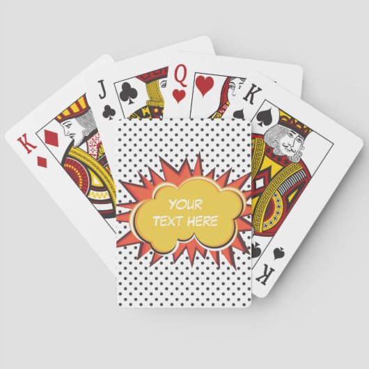 Grappige Explosie Speelkaarten (Achterkant)
