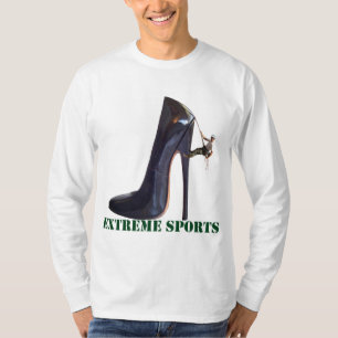 Grappige Extreme Sporten - het Beklimmen van de T-shirt