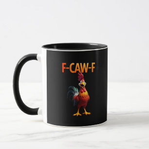 Grappige F-Caw-F Kip F-Caw-F Kip Gothic Vinta Mok