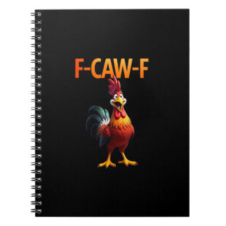 Grappige F Caw F Kip Gothic Vintage Stijl Notitieboek