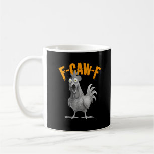 Grappige F Caw F Kip Klassieke Retro Stijl Koffiemok