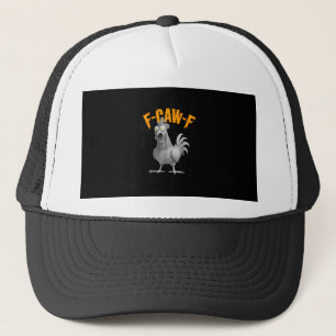 Grappige F Caw F Kip Klassieke Retro Stijl Trucker Pet