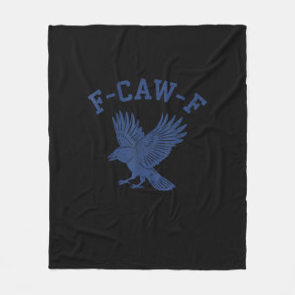 Grappige F-Caw-F Kraai Fleece Deken