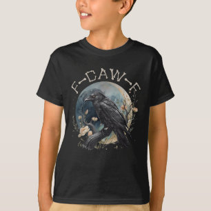 Grappige F-caw-f Zwarte Kraai Fcawf Zwarte Kraai  T-shirt