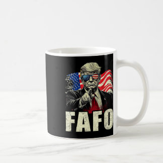 Grappige Fafo Trump Fafo Amerikaanse VS _5  Koffiemok