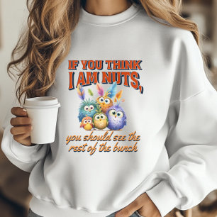 Grappige familie Vogels Sarcastische Humor geperso T-shirt