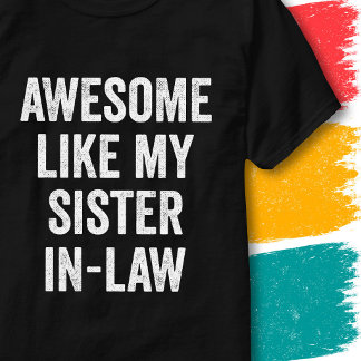 Grappige familieregel Super zoals mijn schoonzuste T-shirt