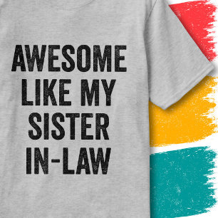 Grappige familieregel Super zoals mijn schoonzuste T-shirt