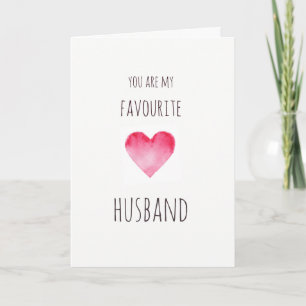 Grappige favoriete man Valentijnse Feestdagen Kaart