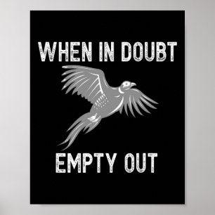 Grappige fazant jacht - Grote Sarcastische Hunter  Poster