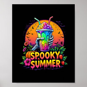 Grappige Feest Spelonkachtige Zomer Dranken Summer Poster