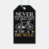 Grappige Fiets Humor Cadeaulabel (Achterkant)