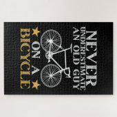 Grappige Fiets Humor Legpuzzel (Horizontaal)