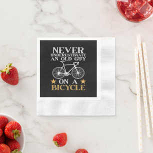 Grappige Fiets Humor Servet