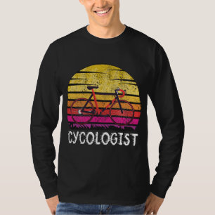 Grappige Fietsen en Fietsen Cycoloog Voor Fietslie T-shirt