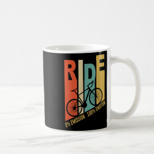 Grappige fietser Fiets Cadeau Milieubescherming Koffiemok