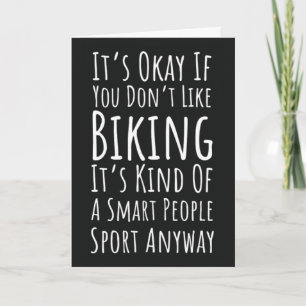 Grappige Fietskaarten Fietsen Fietser Humor Wielre Kaart