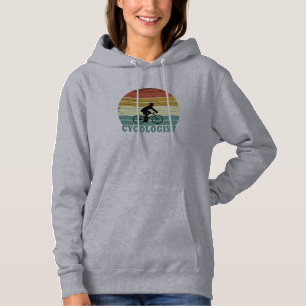 Grappige fietspensioen - Vintage Cycologist Hoodie