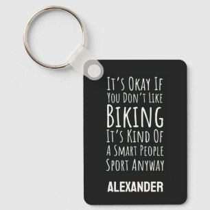 Grappige Fietsritten Sleutelhanger