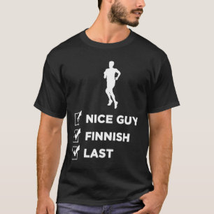 Grappige Finse Roots Finland runner jogger cadeau T-shirt