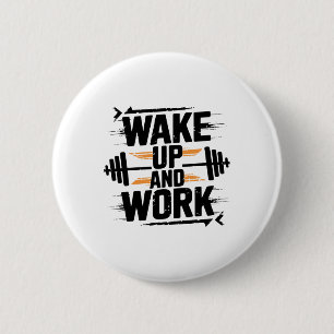Grappige fitness training sports bodybuilding gewi ronde button 5,7 cm