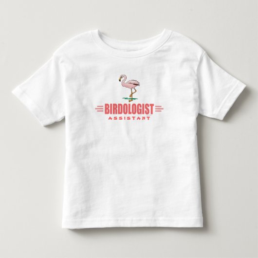 Grappige Flamingo Kinder Shirts (Voorkant)