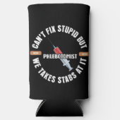 Grappige flebotomist kan niet stom repareren (Voorkant)