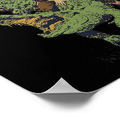 Grappige Flo Grown Florida Rodeo Poster (Hoek)