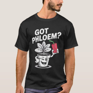 Grappige Floëem Biologie Grappenmaker Wetenschapsl T-shirt