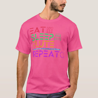 Grappige fluitist Muzikant Muzikant Liefhebber Gif T-shirt