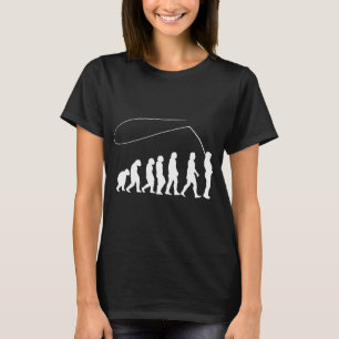 Grappige Fly Fishing Visserij Vissers Hengel Cadea T-shirt