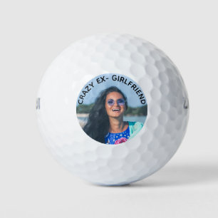 Grappige Foto Golfballen van Ex-Vriendin
