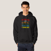 Grappige Fotograaf Life Checklist Hoodie (Voorkant volledig)