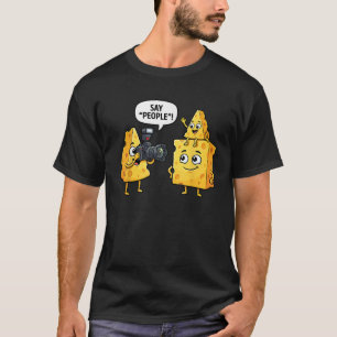 Grappige fotografie kunst voor mannen vrouwen DSLR T-shirt