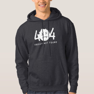 Grappige Foutmelding Moe Energie Niet Gevonden Hoodie