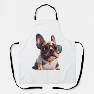 Grappige Franse Bulldog! Essential T-shirt Schort